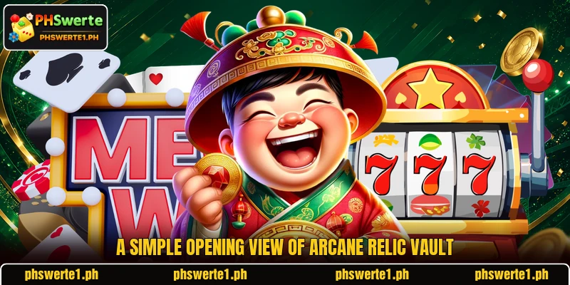 A simple opening view of Arcane Relic Vault A simple opening view of Arcane Relic Vault