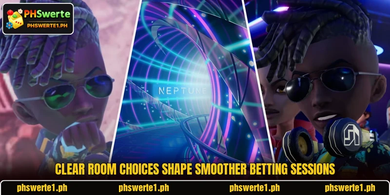 Clear room choices shape smoother betting sessions