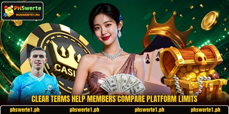 Clear terms help members compare platform limits