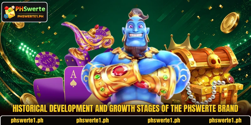 Historical development and growth stages of the PHSwerte brand