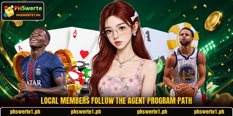Local members follow the agent program path Local members follow the agent program path