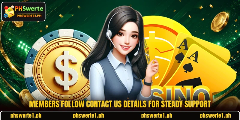 Members follow contact us details for steady support Members follow contact us details for steady support