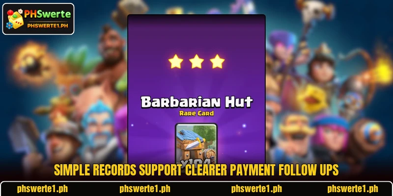 Simple records support clearer payment follow ups Simple records support clearer payment follow ups